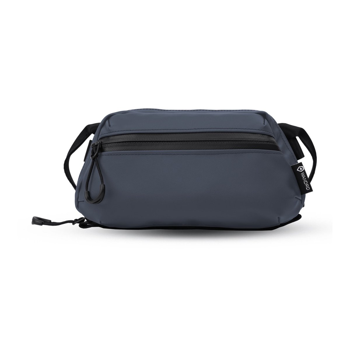WANDRD Tech Bag Medium Aegean Blue - Frontansicht der dunkelblauen Sling Bag