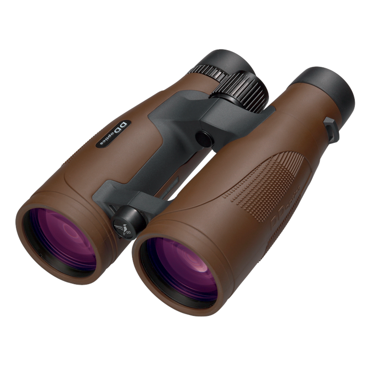 DDoptics 8x56 Pirschler Gen3 Loden-Leder Braun Detailansicht