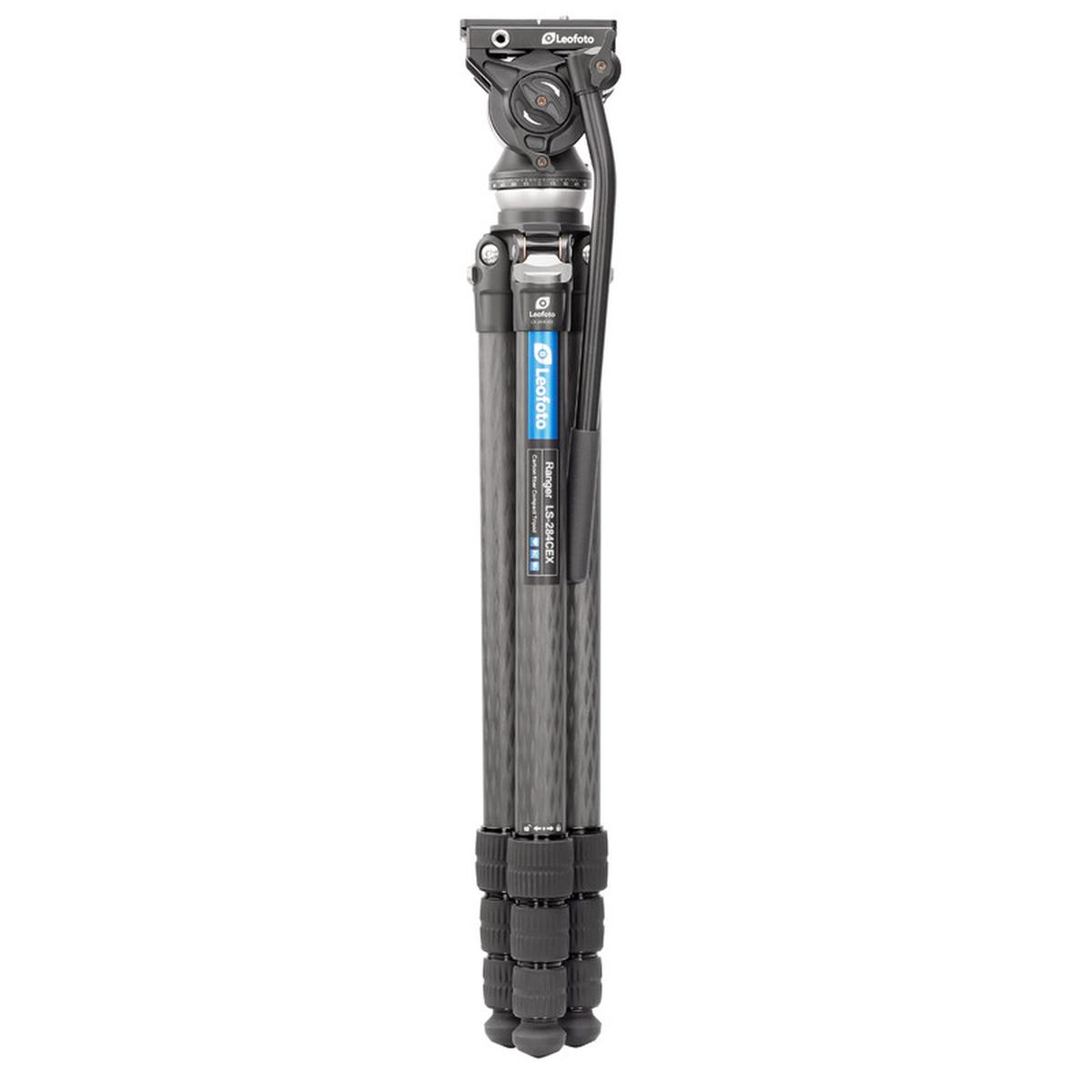 Leofoto Carbon-Dreibeinstativ LS-284CEX Ranger mit Nivellierbasis + Videoneiger BV-10 Leofoto Carbon-Dreibeinstativ LS-284CEX Ranger mit Nivellierbasis + Videoneiger BV-10
