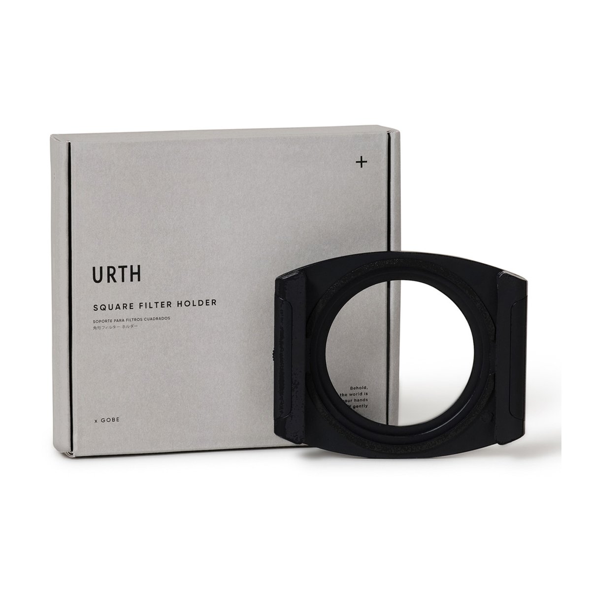 Urth 100mm Square Filter Holder - Lieferumfang: Urth Square Filter Holder Produkt und Verpackung