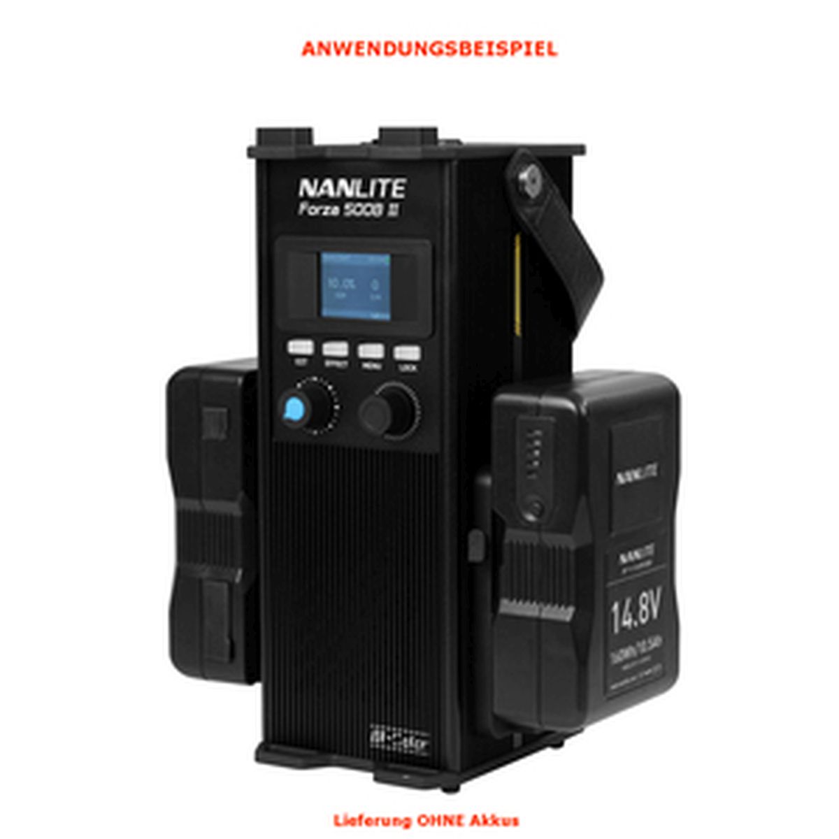 Nanlite FORZA 500B II KIT Reportage- und Studio-Scheinwerfer