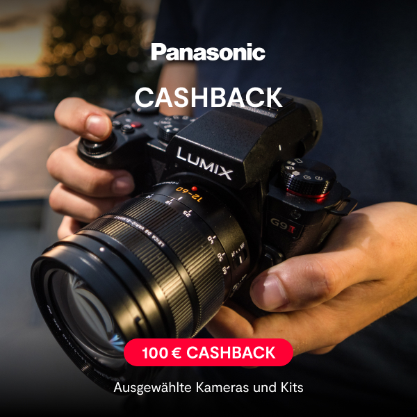 Panasonic Lumix Kamera mit 100 Euro Cashback für ausgewählte Kameras und Kits