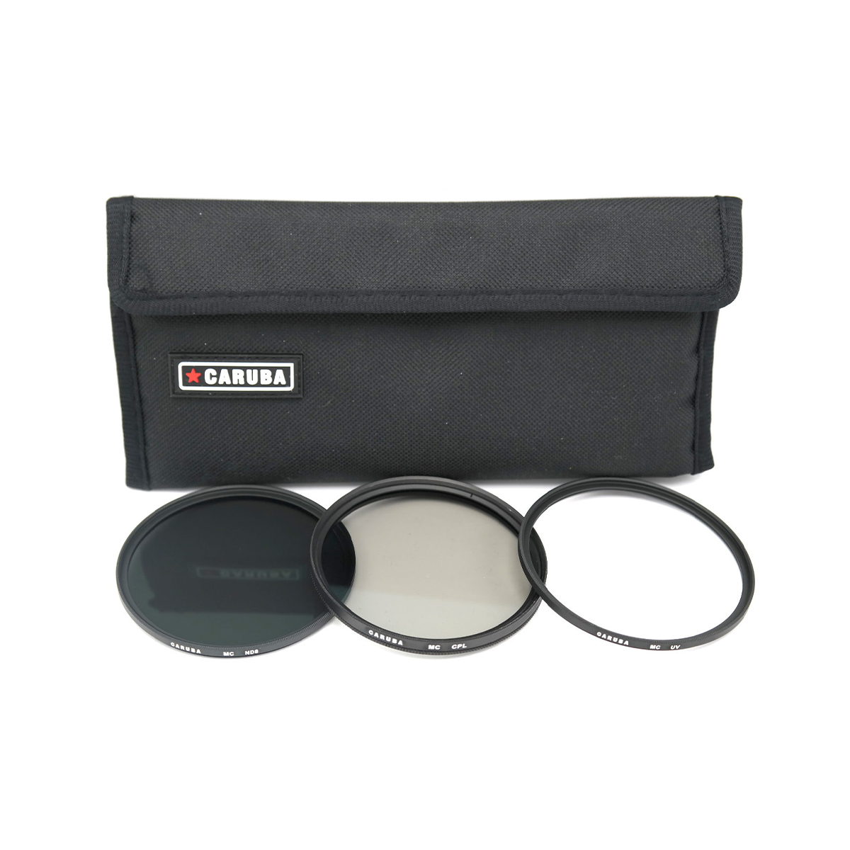 Caruba UV+CPL+ND8 Filter Set 46mm