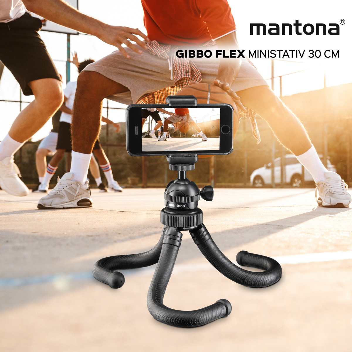 Mantona Gibbo Flex Ministativ 30 cm