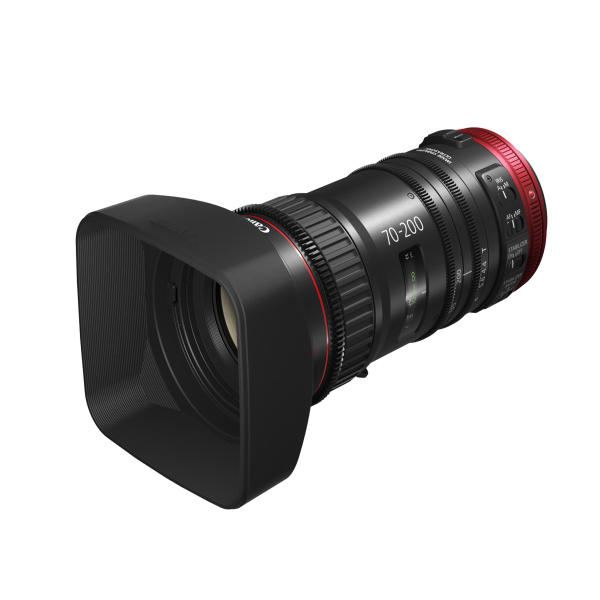 Canon CN-E 70-200 mm T 4,4 L IS Cine-Servo-Objektiv Canon CN-E 70-200 mm T 4,4 L IS Cine-Servo-Objektiv