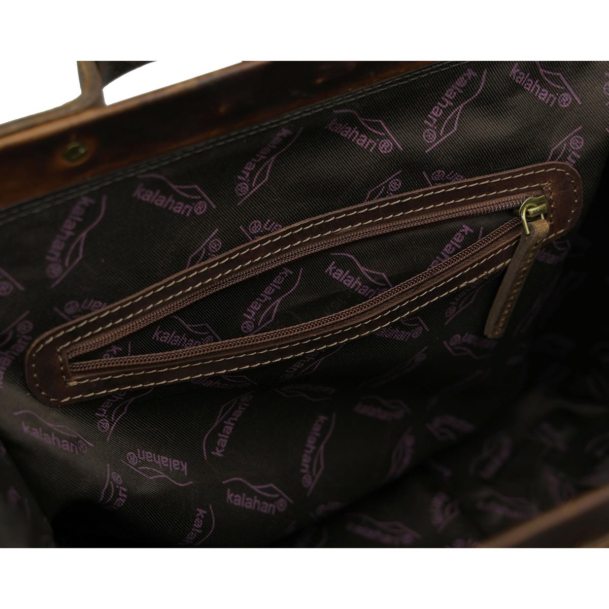 kalahari KAAMA LS-34 Doktorkoffer, Leder