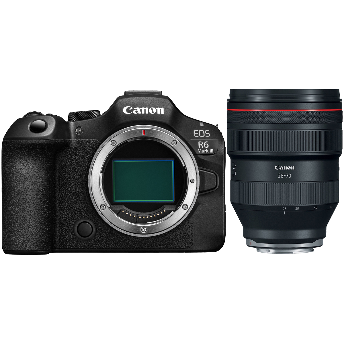 Canon EOS R6 Mark III  mit Canon 28-70 mm 1:2,0 RF L USM
