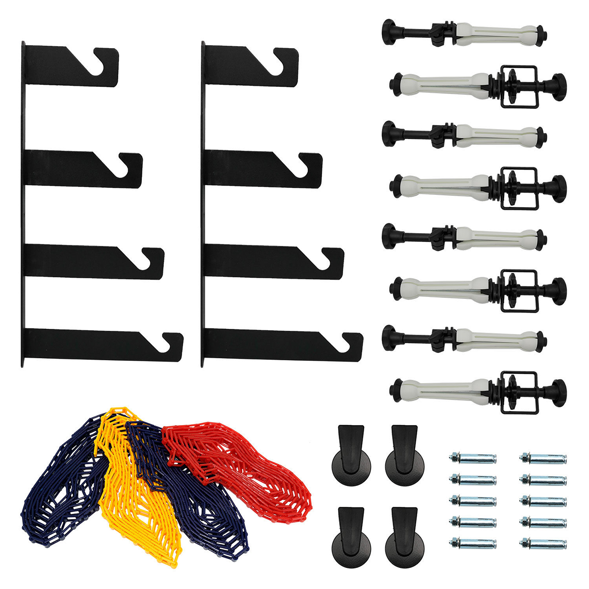 Caruba Aufhängesystem f. 4 Rollen Wand/Wandmontage