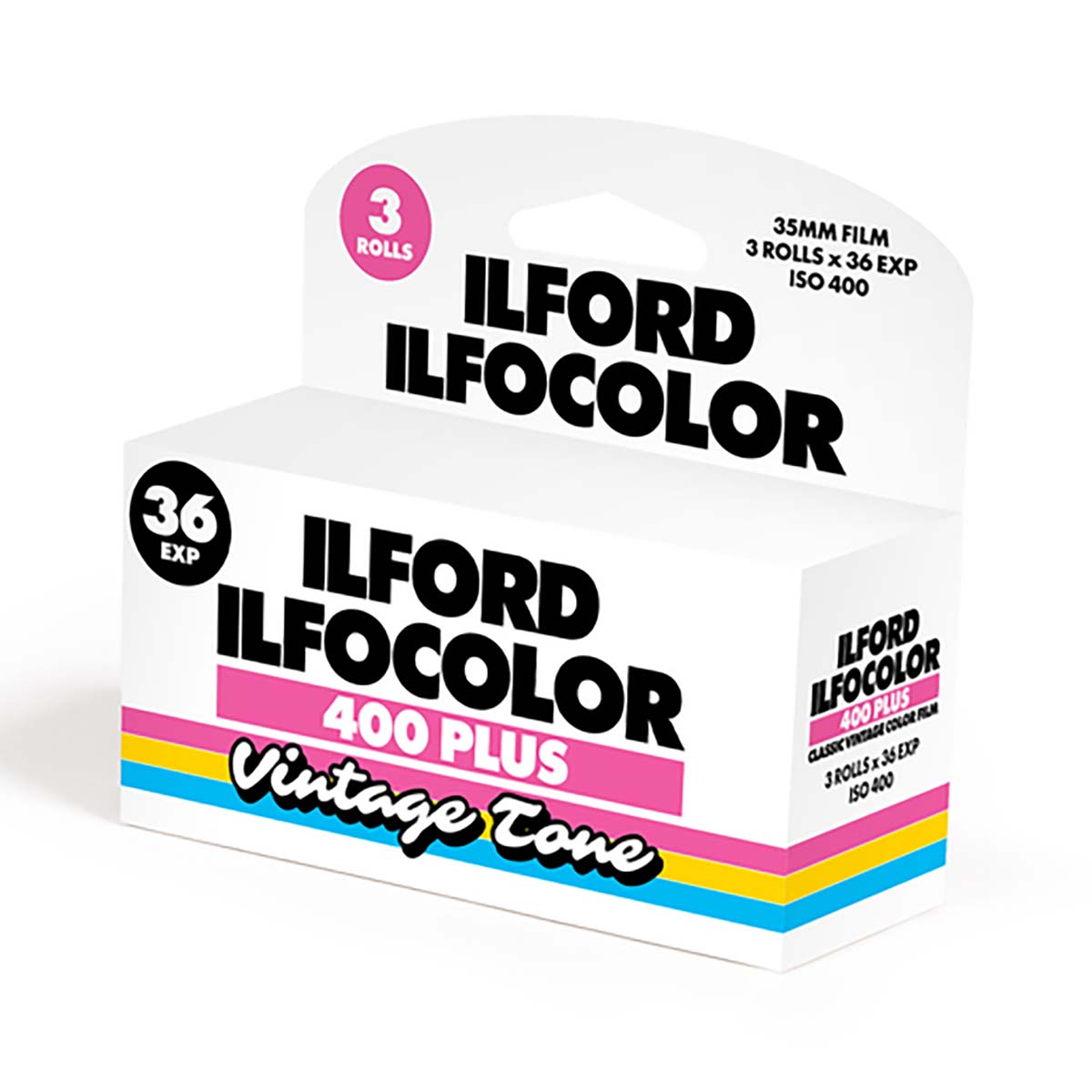 Ilford Ilfocolor 400 Plus 135/36 3er-Pack Vintage Tone