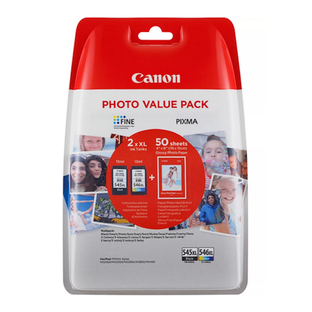 Canon PG-545XL/CL-546 XL Value Pack Tinte