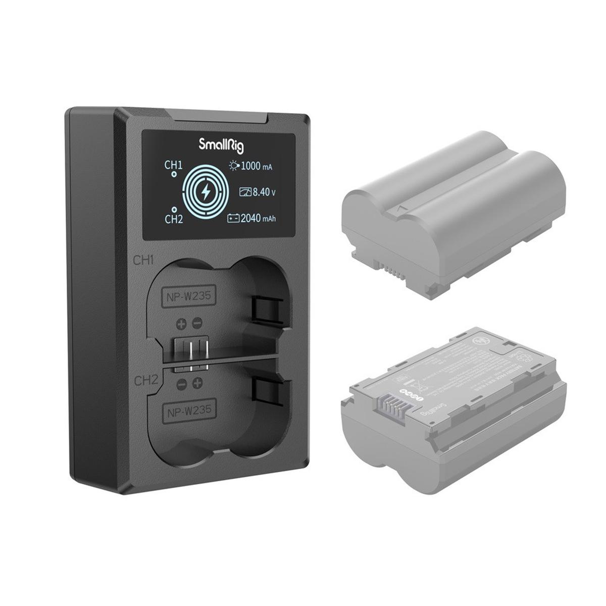 SmallRig 4085 NP-W235 Camera Battery Charger