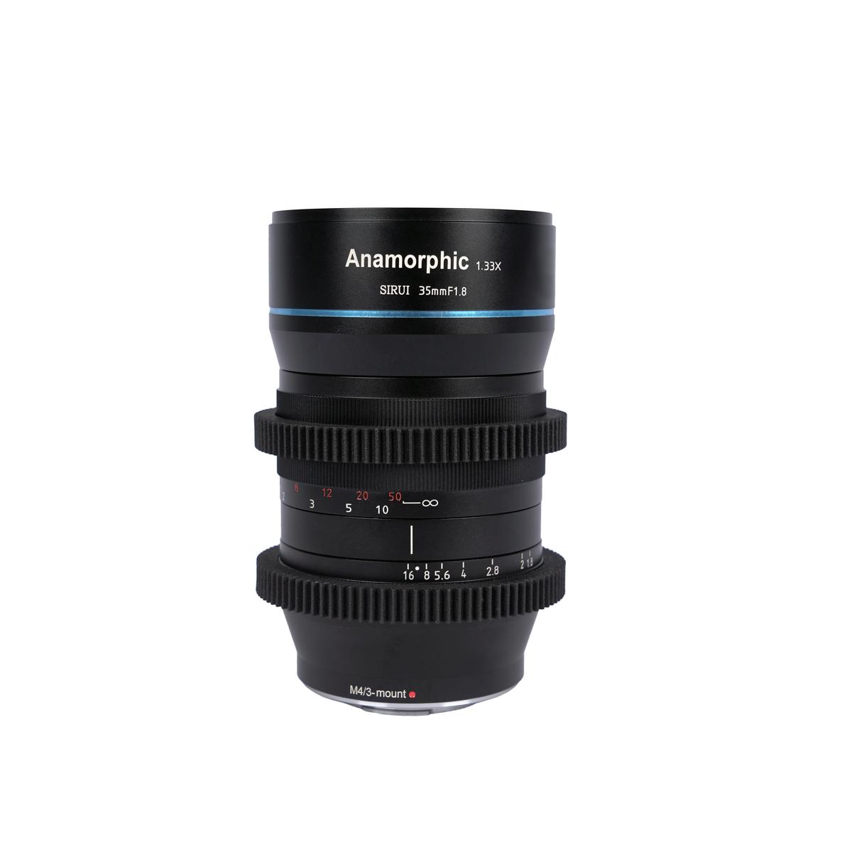 SIRUI SR35 35 mm 1:1.8 Anamorphes APS-C Objektiv 1.33x - MFT-Mount