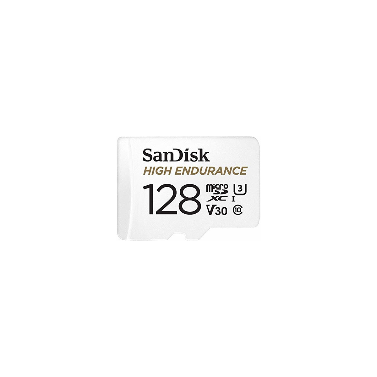 SanDisk High Endurance 128 GB microSDXC Karte mit SD-Adapter