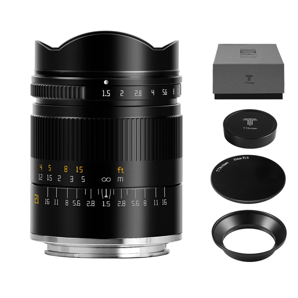 TTArtisan 21mm f/1,5 für Sony E Vollformat