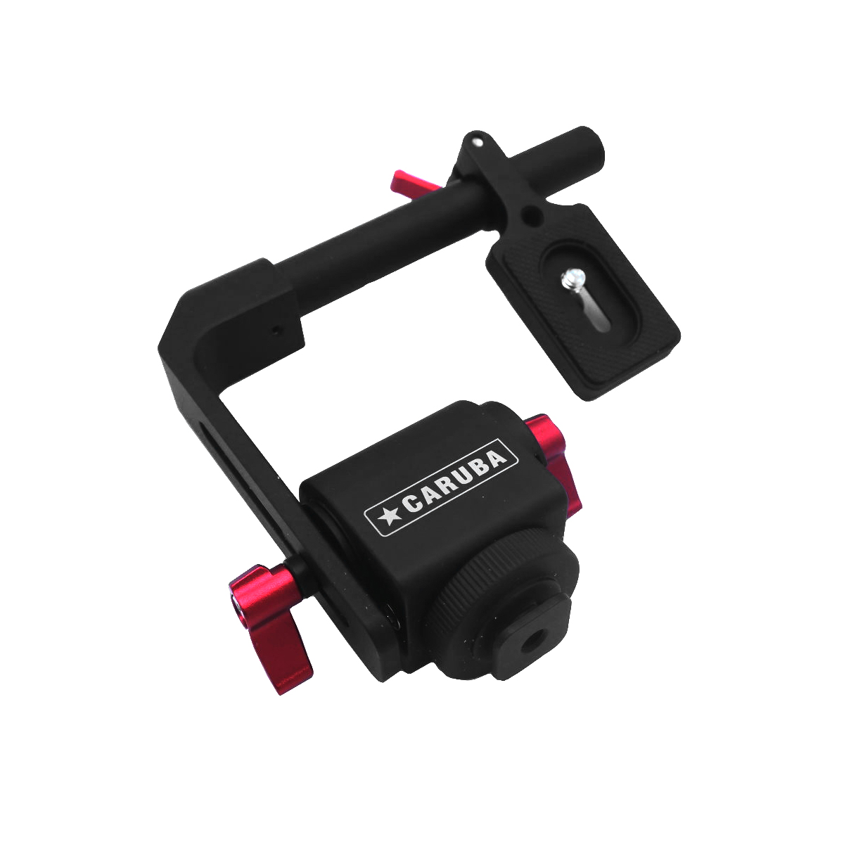 Caruba Zubehörhalterung mit Blitzschuhhalterung