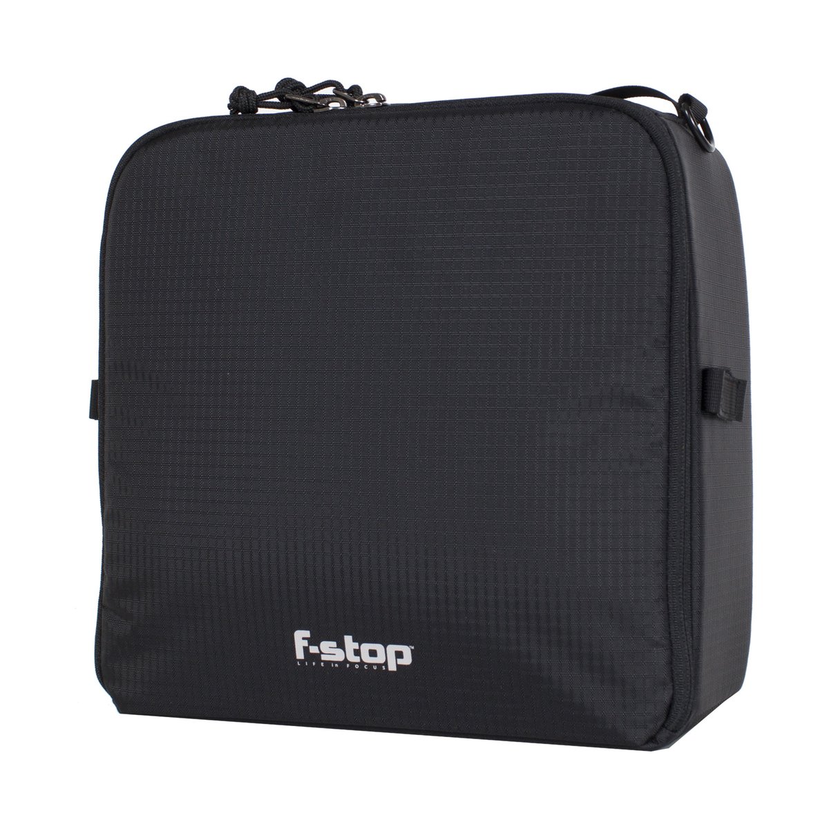 F-Stop ICU Medium - Shallow - Frontansicht des schwarzen f-stop Kamera-Einsatzes