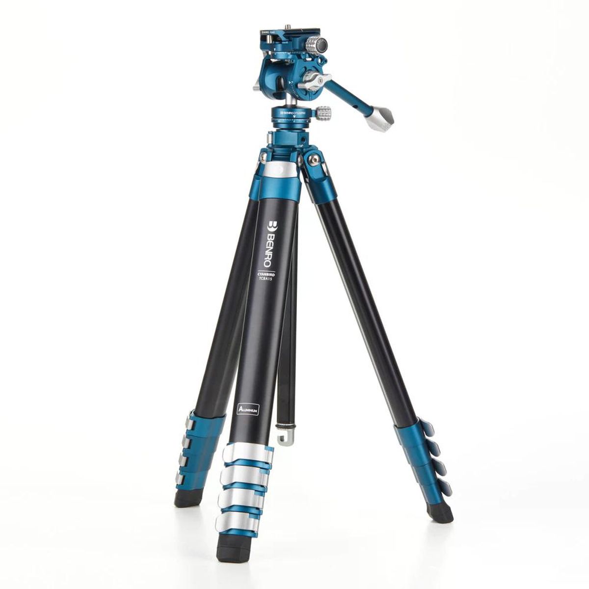 Benro Cyanbird Aluminium Stativ mit FS20PRO Kopf Gesamtansicht 