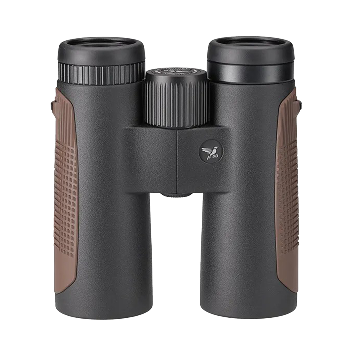 DDoptics 10x42 NXT Schwarz/Braun Frontalansicht