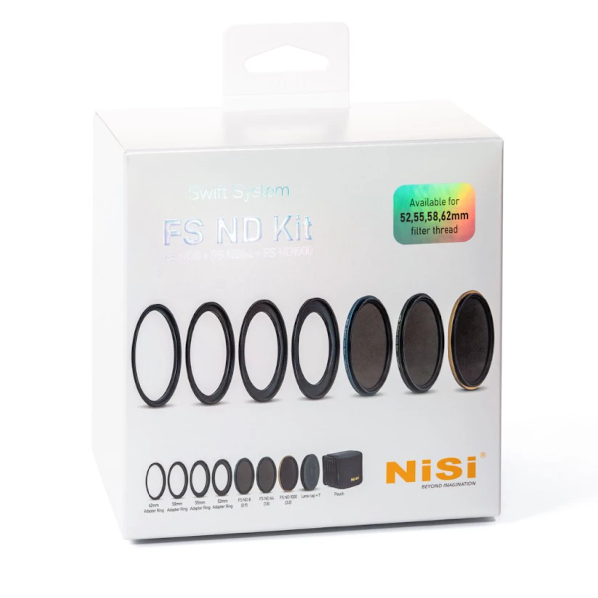 Nisi Swift FS ND Kit für 52/55/58/62 mm Nisi Swift FS ND Kit für 52/55/58/62 mm