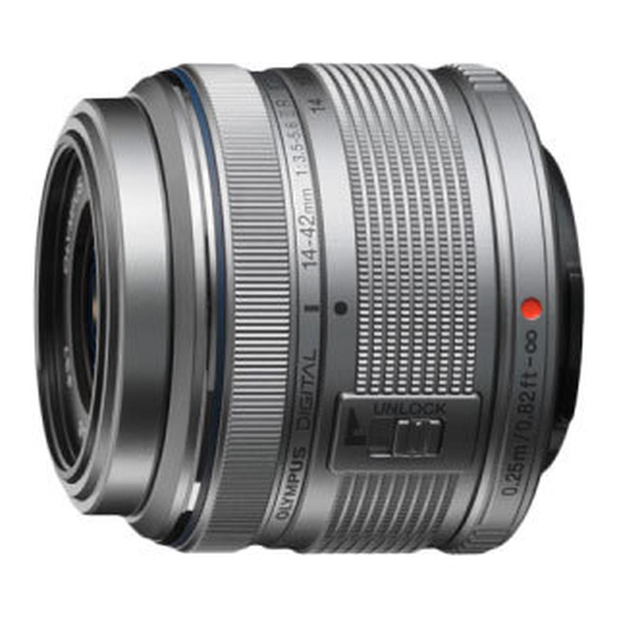 OM System M.Zuiko 14-42 mm 1:3,5-5,6 mm II R Silber