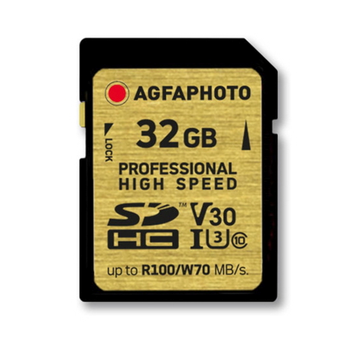 AgfaPhoto 32 GB SDHC-Karte UHS-I 100/70 MB/s AgfaPhoto 32 GB SDHC-Karte UHS-I 100/70 MB/s