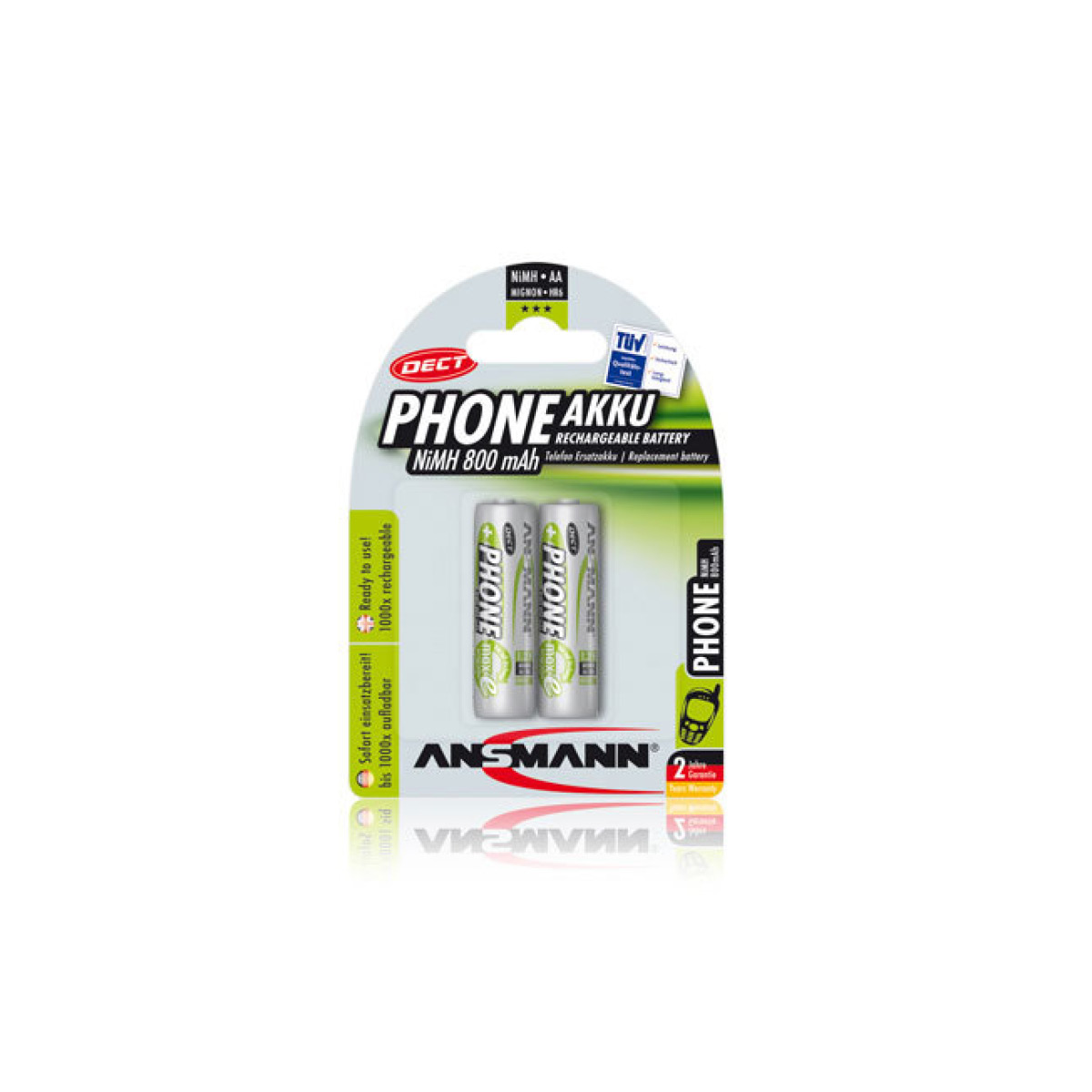 Ansmann Akku Phone Mignon maxE AA 2er Blister Ansmann Akku Phone Mignon maxE AA 2er Blister
