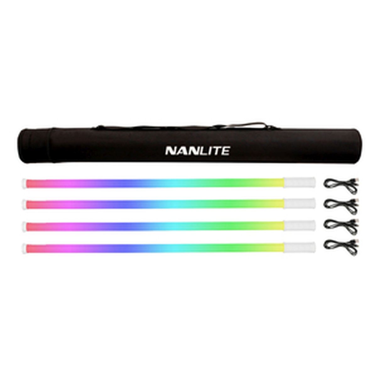 Nanlite PavoTube T8-7X 4er Kit RGBWW Farb-Effektleuchten
