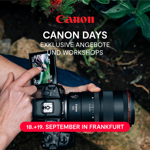 Canon Days September 2026 Foto Leistenschneider
