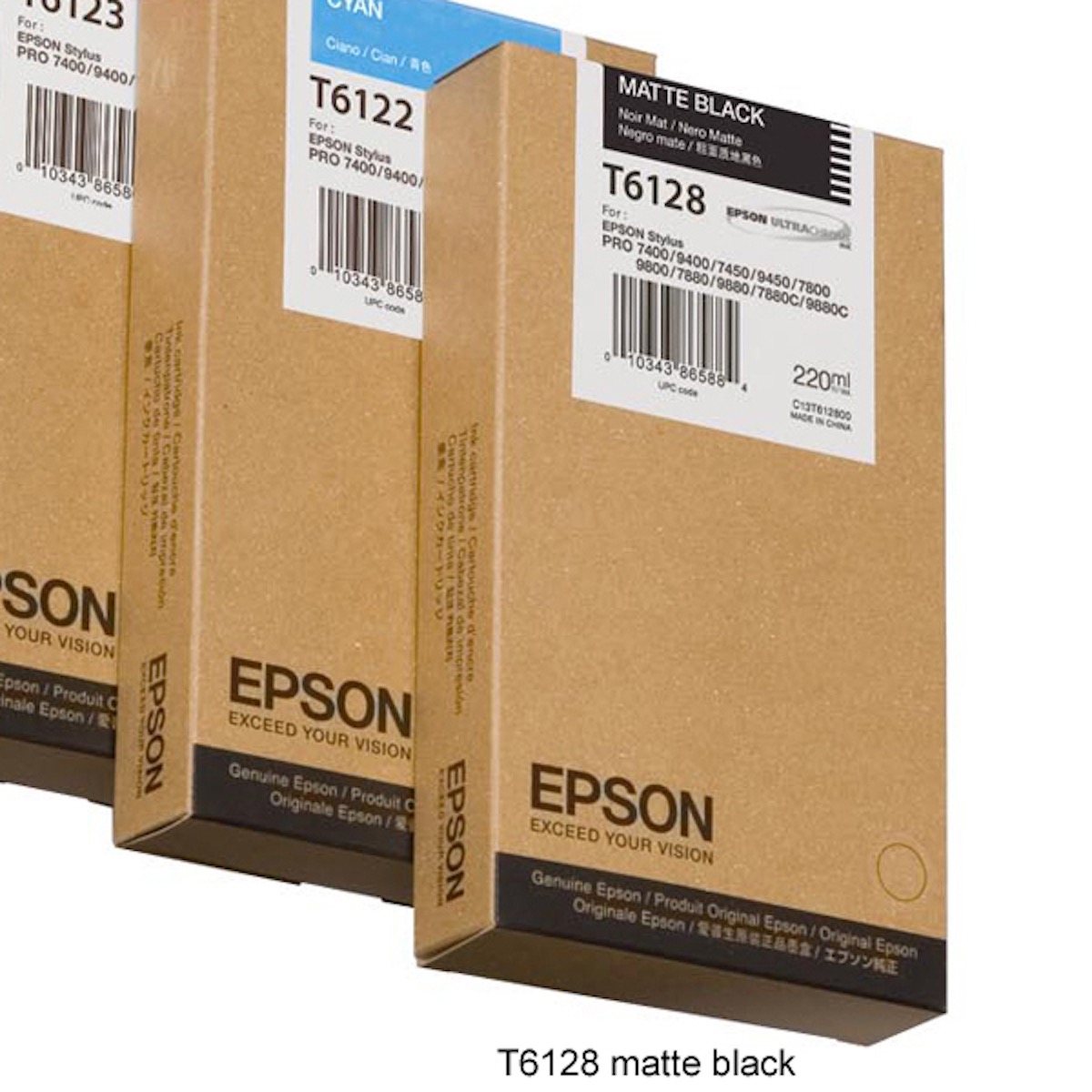 Epson T6128 matte black Tinte