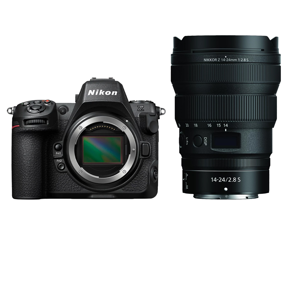 Nikon Z 8 Systemkamera Vollformat mit Nikon 14-24mm 1:2,8 Z S Weitwinkelobjektiv