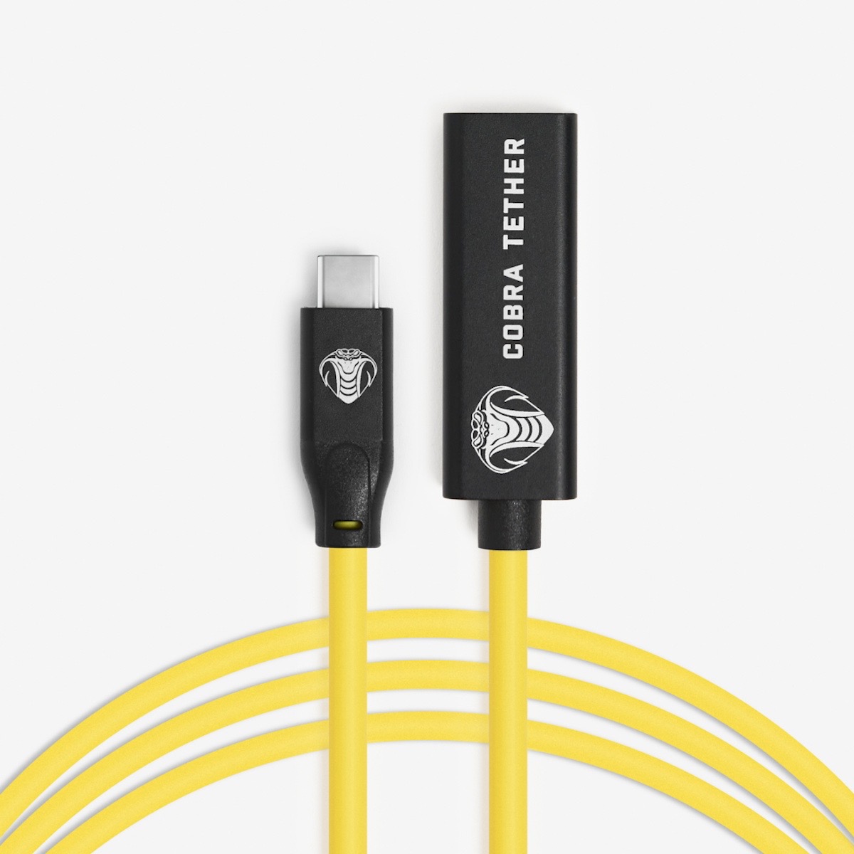 CobraTether USB-C / USB-C Verlängerungskabel 5m gelb