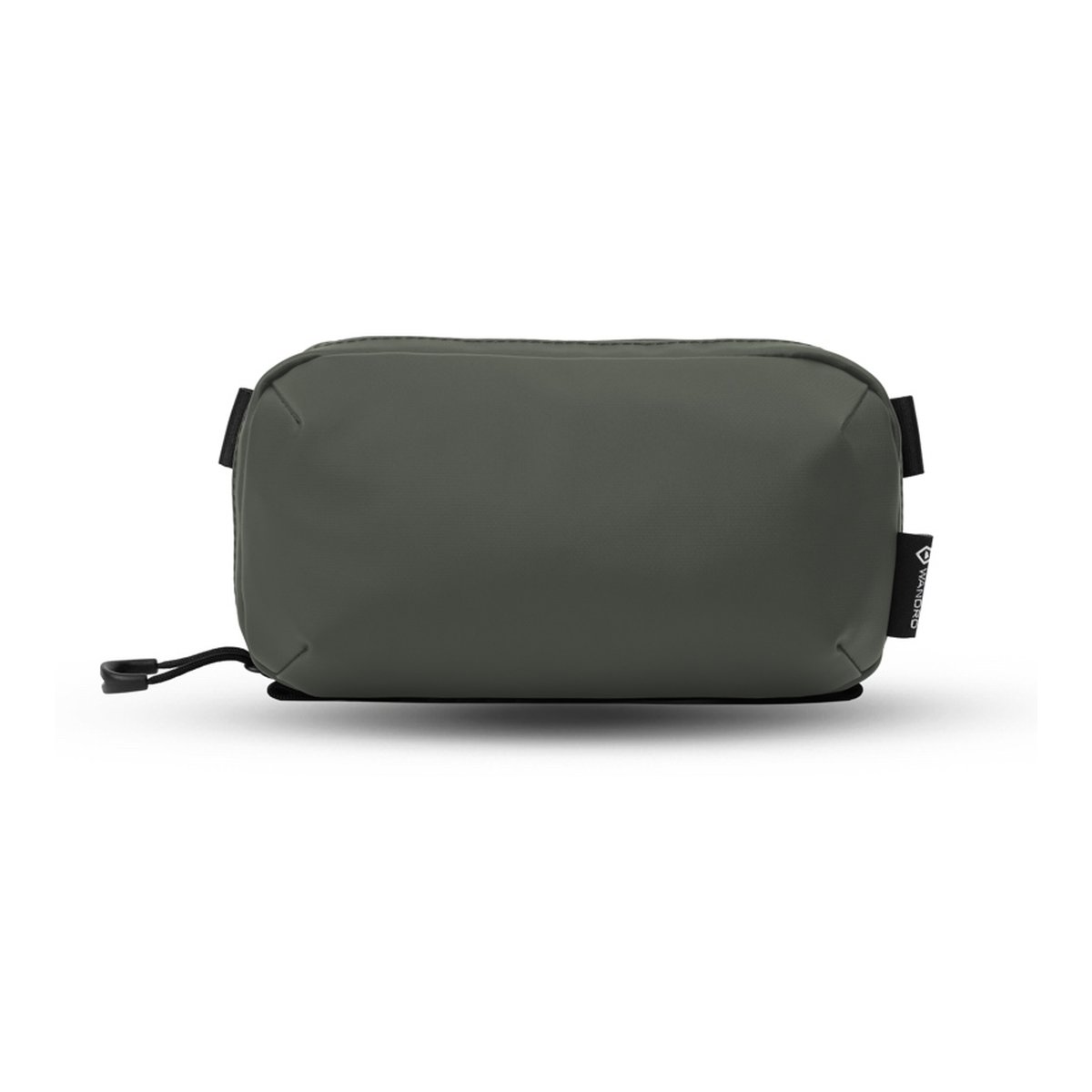 WANDRD Tech Bag Small Wasatch Green - Oberansicht einer olivgrünen Tasche.