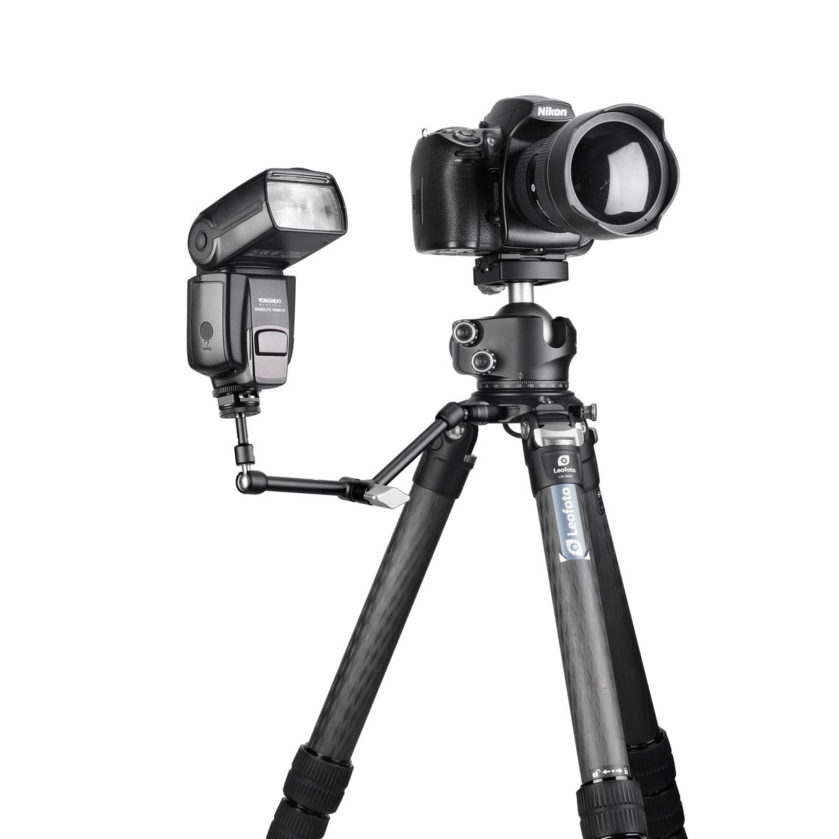 Leofoto Gelenkarm AM-3 KIT mit 2 Gewindeadaptern