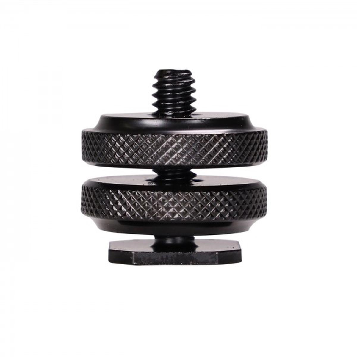 B.I.G. Aufsteckfuß mit 1/4'' Schraube und Klemmung B.I.G. Aufsteckfuß mit 1/4'' Schraube und Klemmung