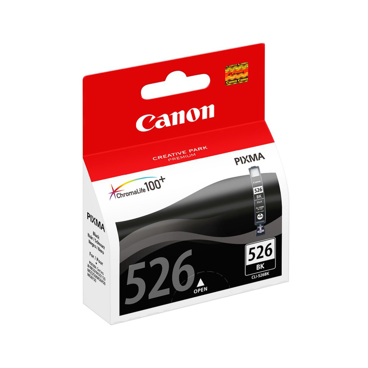 Canon CLI-526BK schwarz 9ml Tinte Canon CLI-526BK schwarz 9ml Tinte