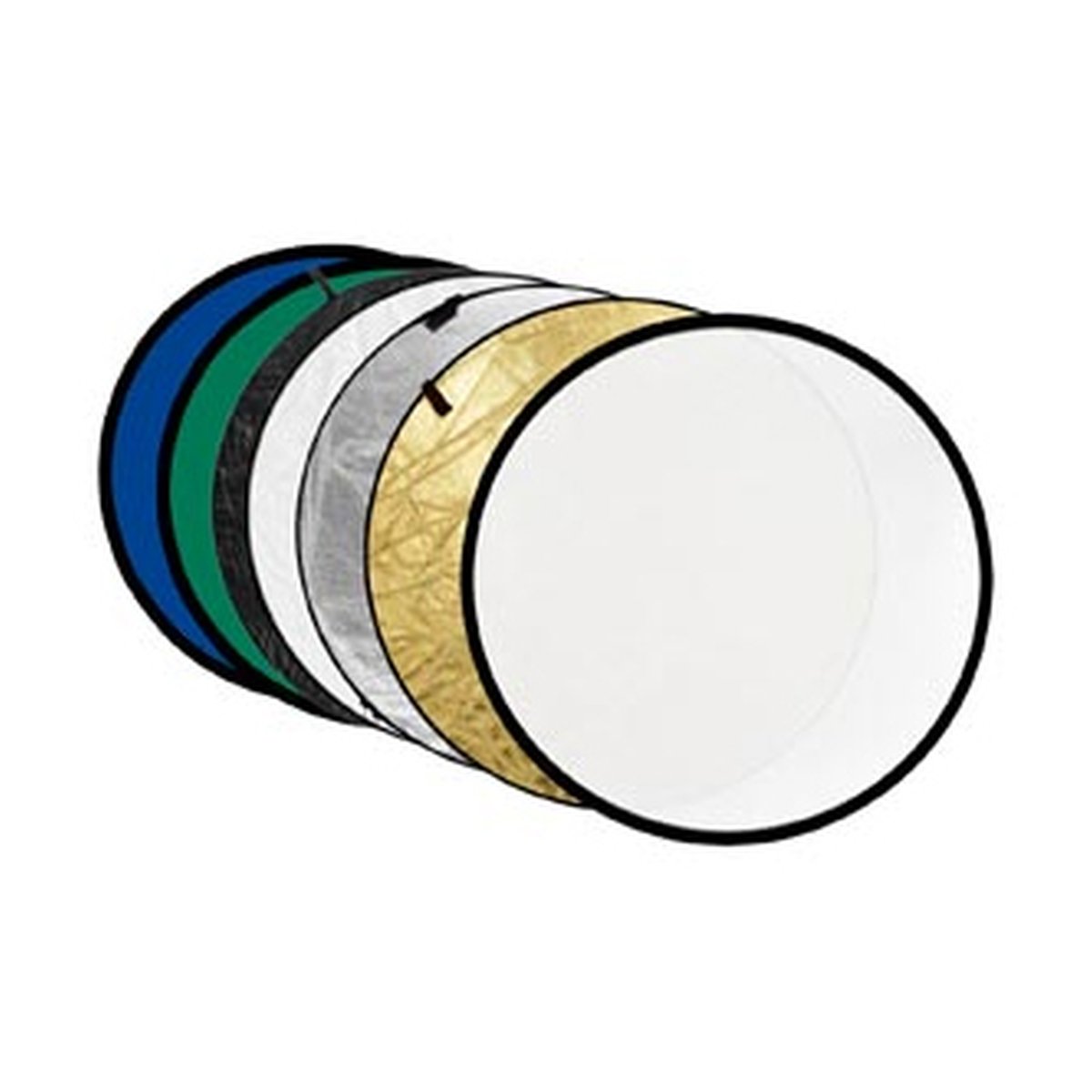 Godox 7-in-1 Gold, Silber, Schwarz, Weiß, Transluzent, Blau, Grün - 60cm