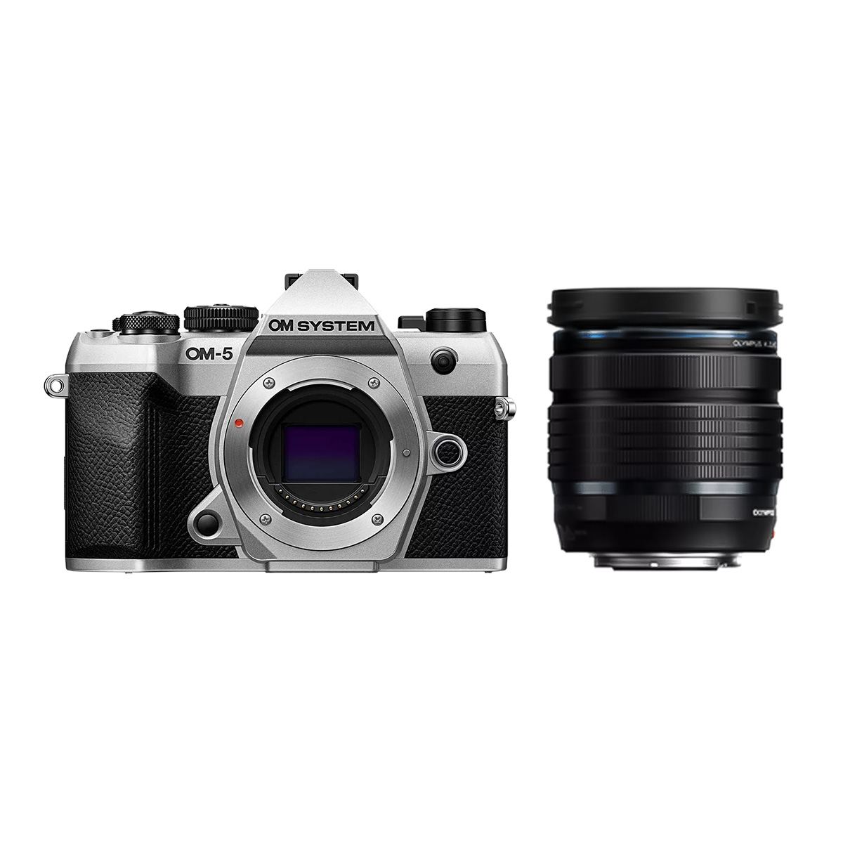 OM System OM-5 II Silber + OM System M.Zuiko ED 12-45 mm 1:4 PRO Schwarz