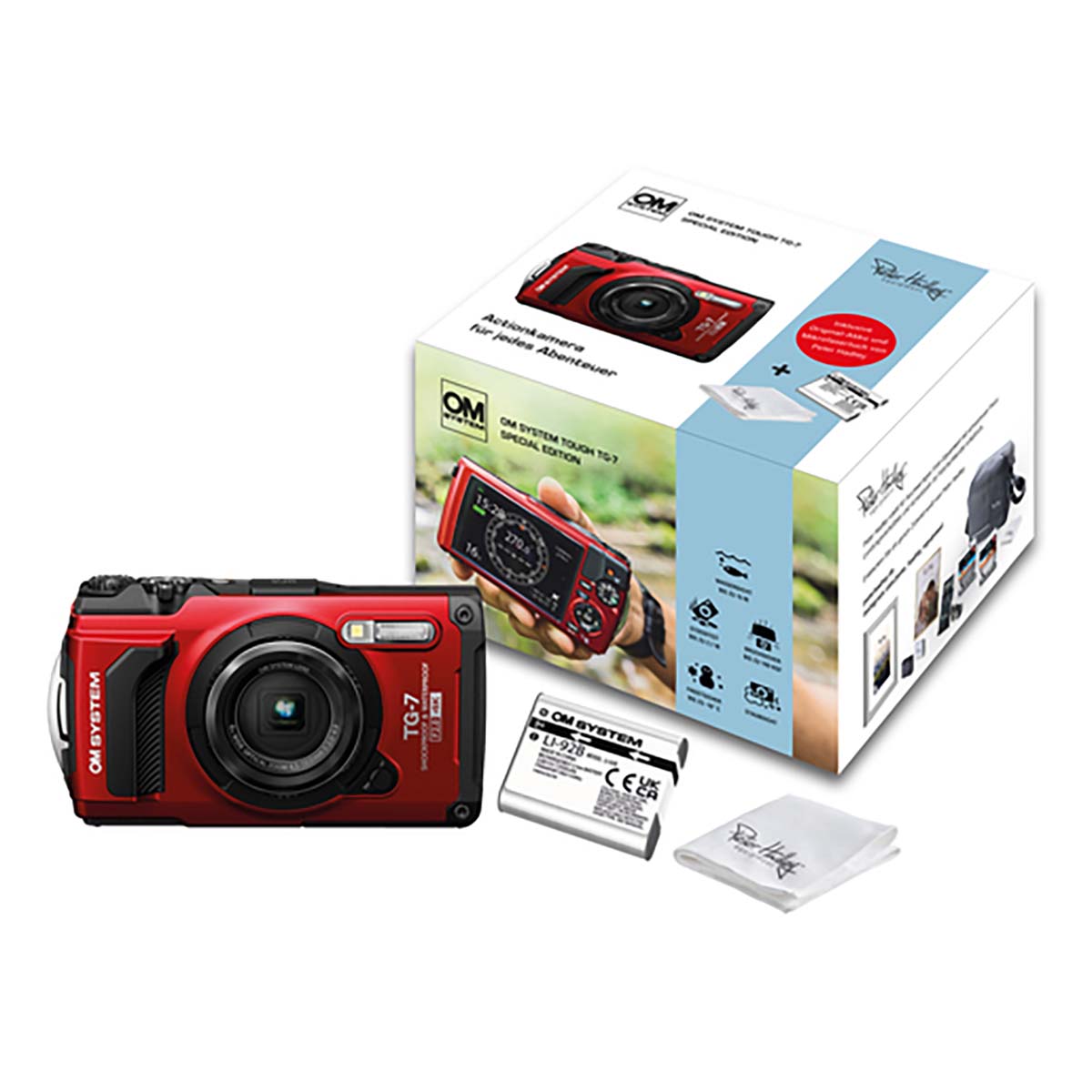 OM System TG-7 Special Edition Rot Kamera