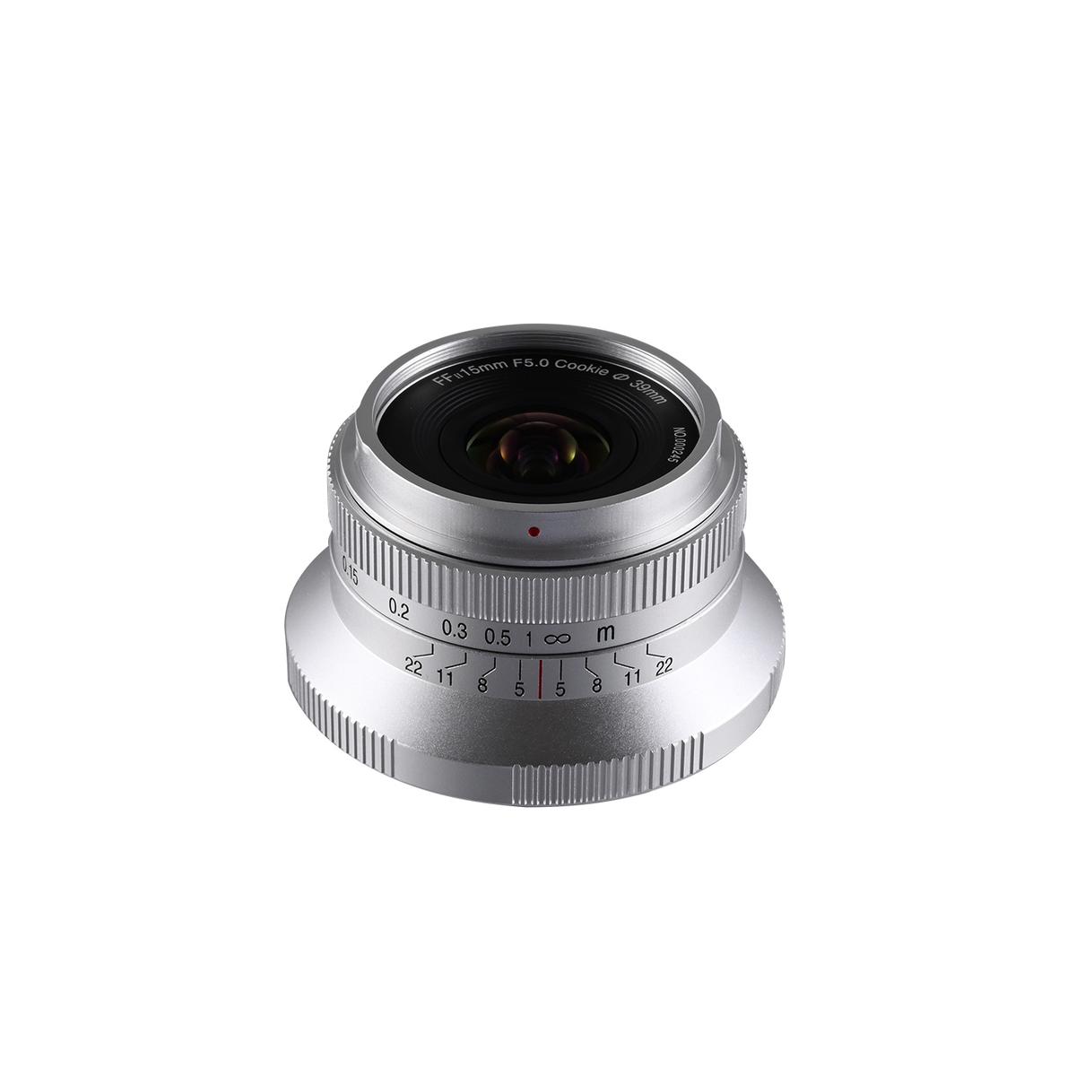 LAOWA 15mm f/5 Cookie FF für Sony E silber