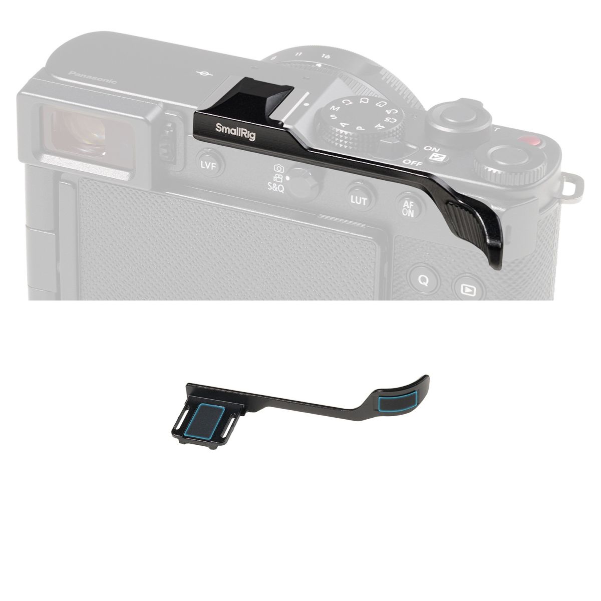 SmallRig 5702 Thumb Grip für Panasonic Lumix L10 Schwarz