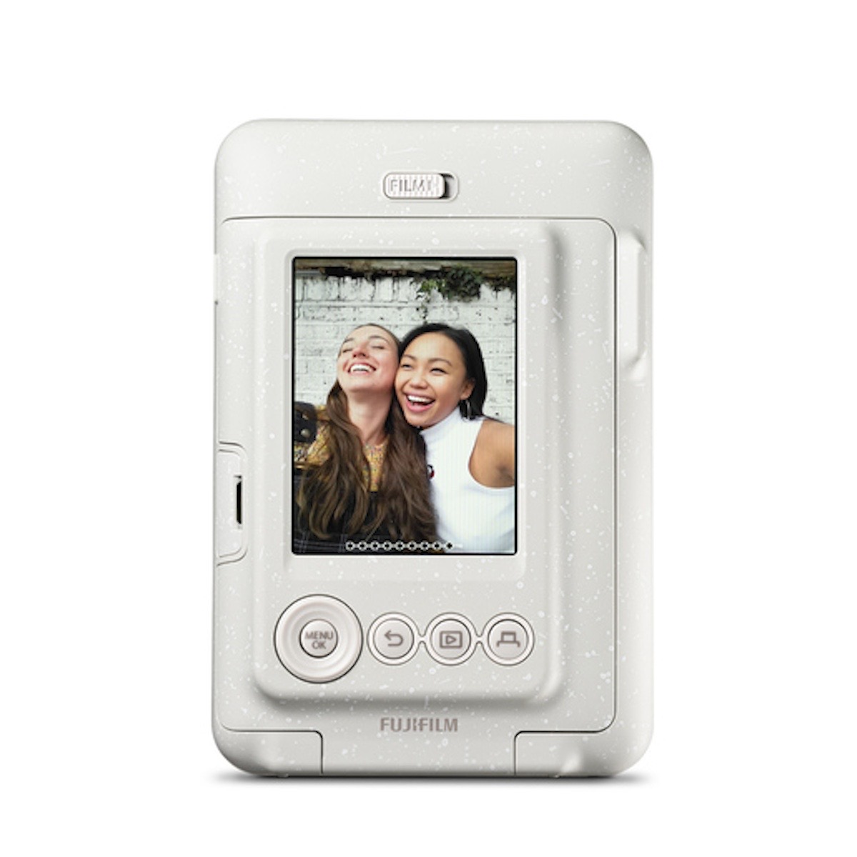 Fujifilm Instax Mini LiPlay Sofortbildkamera Weiß