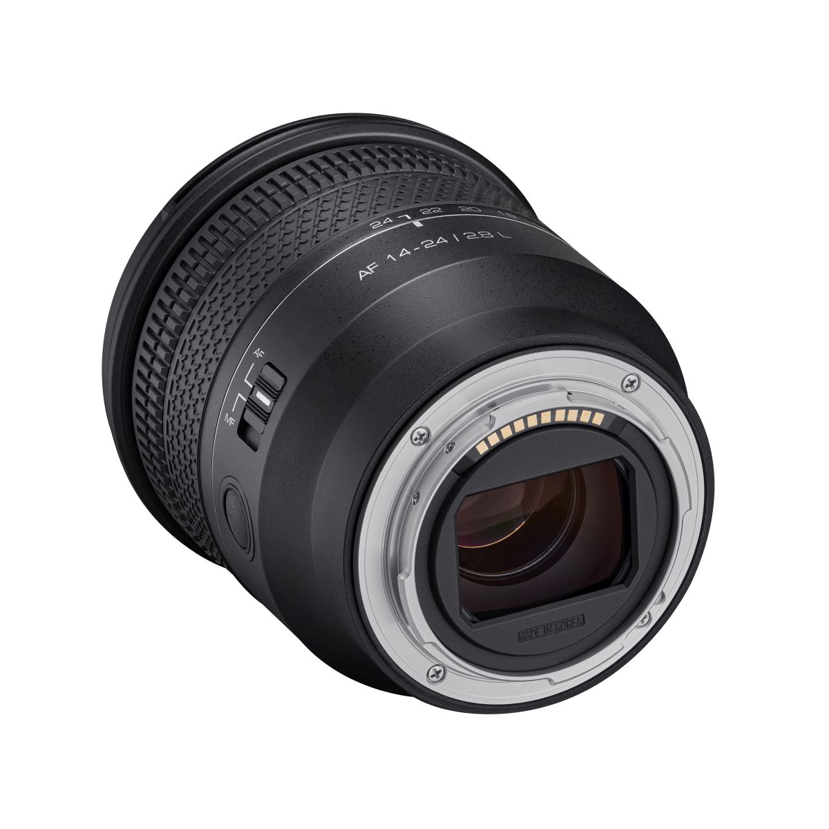 Samyang 14-24 mm 1:2,8 AF L-Mount Rückseite