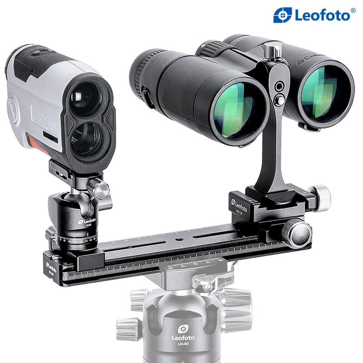 Leofoto FDM-02 Dualhalterung für Spektiv und Entfernungsmesser Leofoto FDM-02 Dualhalterung für Spektiv und Entfernungsmesser
