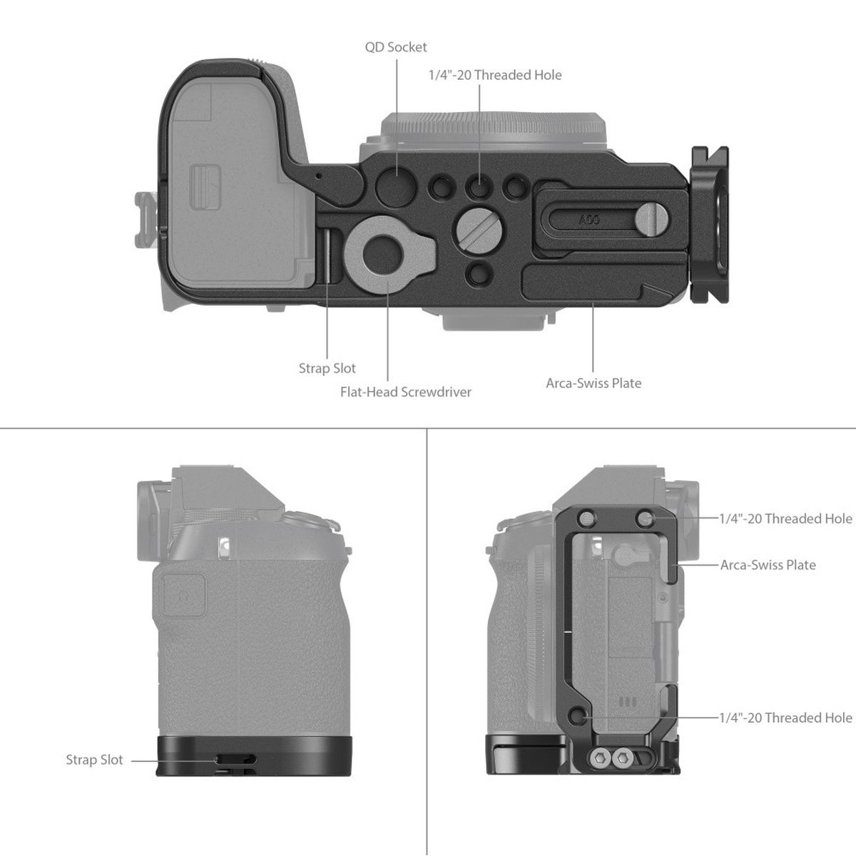 SmallRig 4231 L-Bracket für Fujifilm X-S20