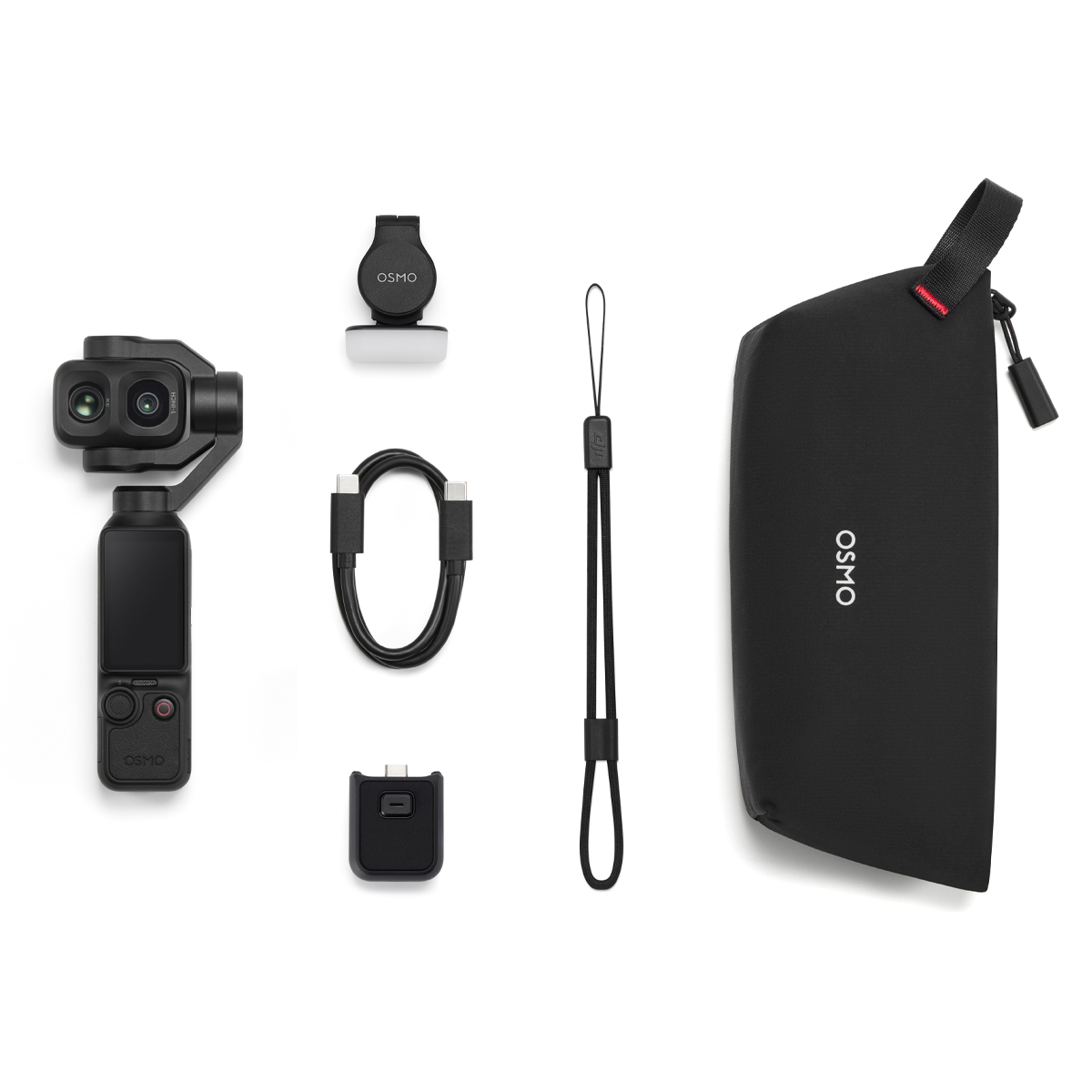 DJI Osmo Pocket 4P in schwarz Standard Combo Gimbalkamera