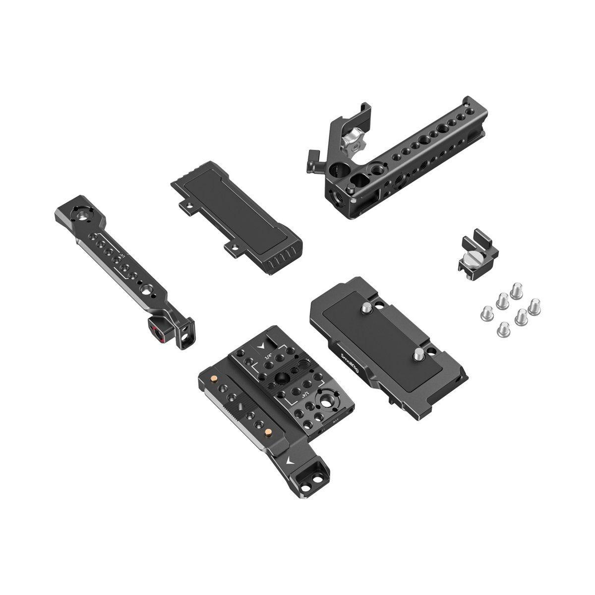 SmallRig 3899 Handheld-Cage Kit f. Canon EOS C70 - Lieferumfang: Alle schwarzen Kamerarig-Komponenten SmallRig 3899 Handheld-Cage Kit f. Canon EOS C70 - Lieferumfang: Alle schwarzen Kamerarig-Komponenten