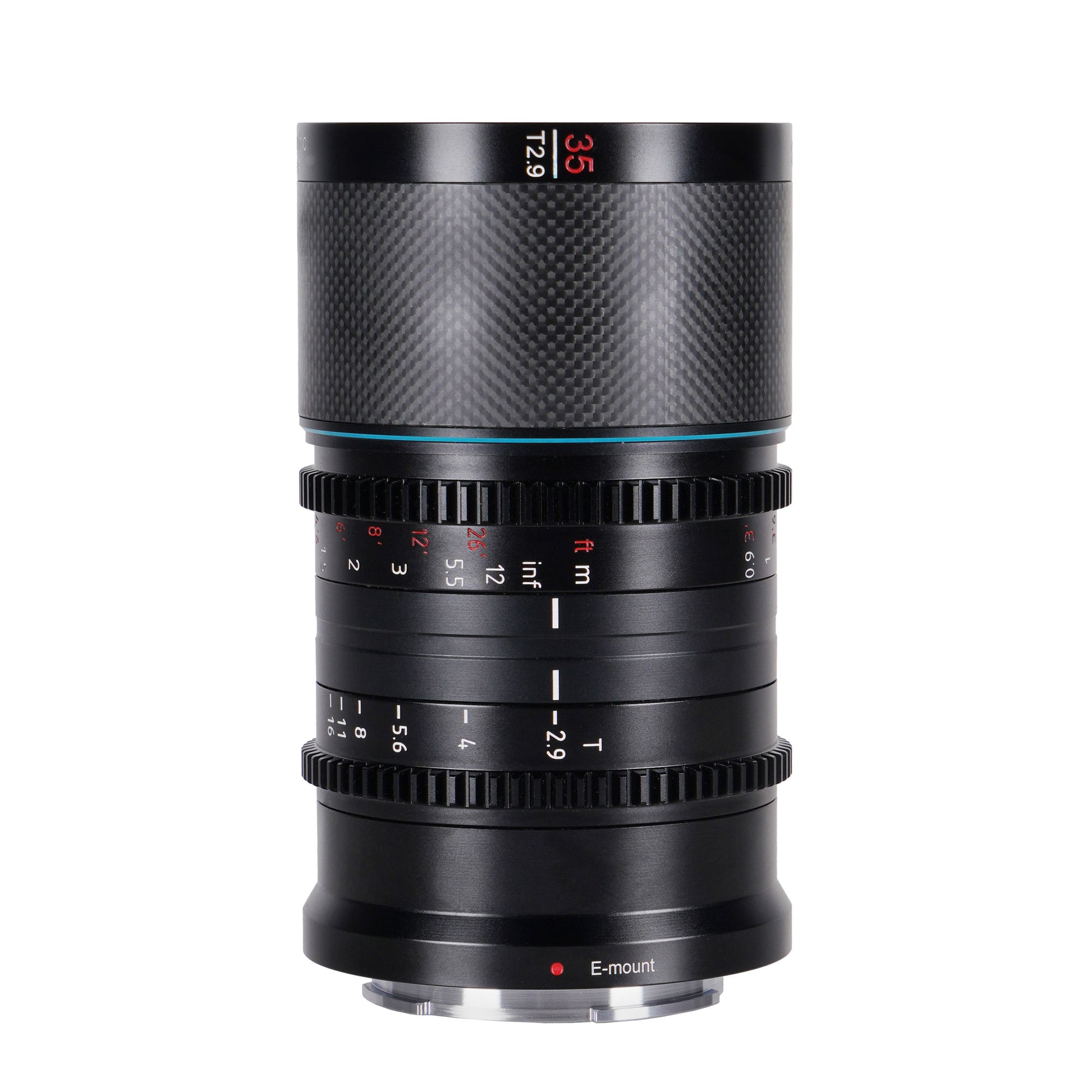 Sirui 35 mm T2,9 Saturn 1,6x Sony E Blau