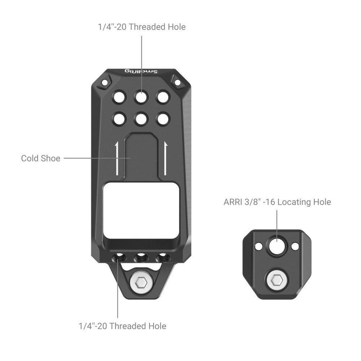 SmallRig 3990 Top Plate for Sony FX3 XLR Unit