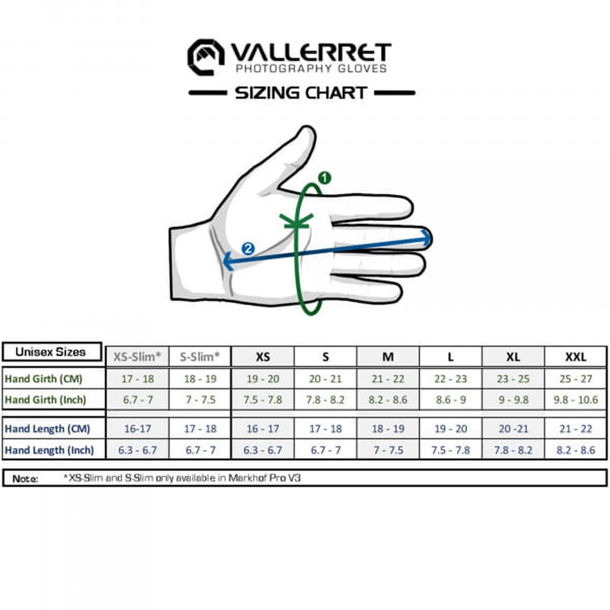 VALLERRET Alta Arctic Mitt Fotohandschuhe Schwarz XL