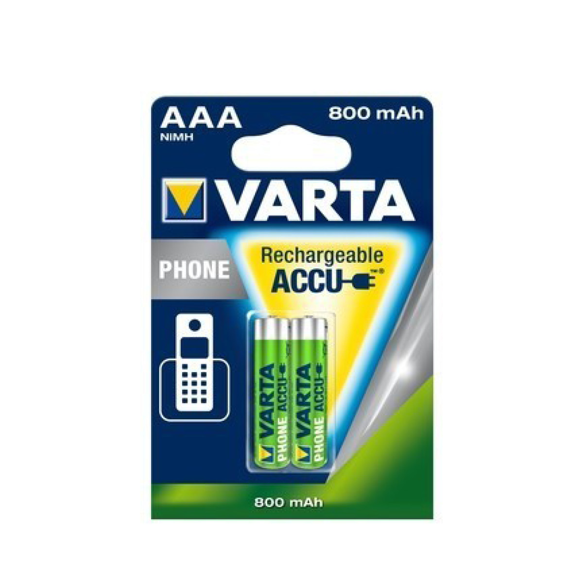 Varta Phone Power Akku Micro 2er Blister AAA Varta Phone Power Akku Micro 2er Blister AAA